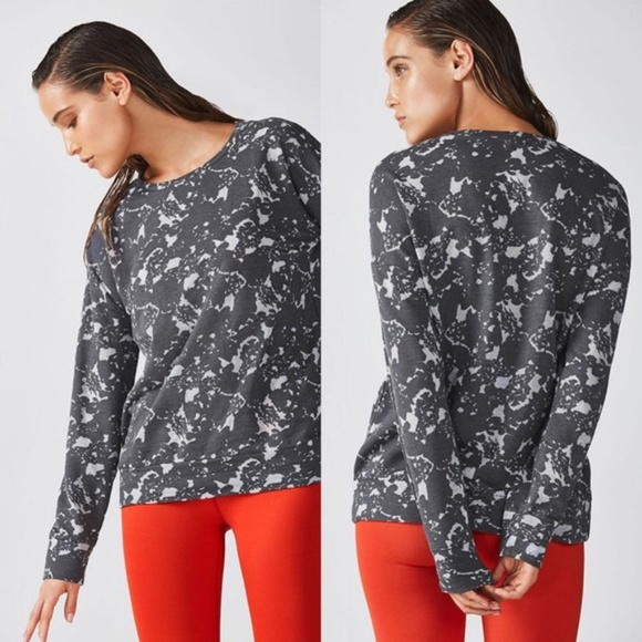 Fabletics Tops - Fabletics Burnout Sweatshirt :: M, EUC
